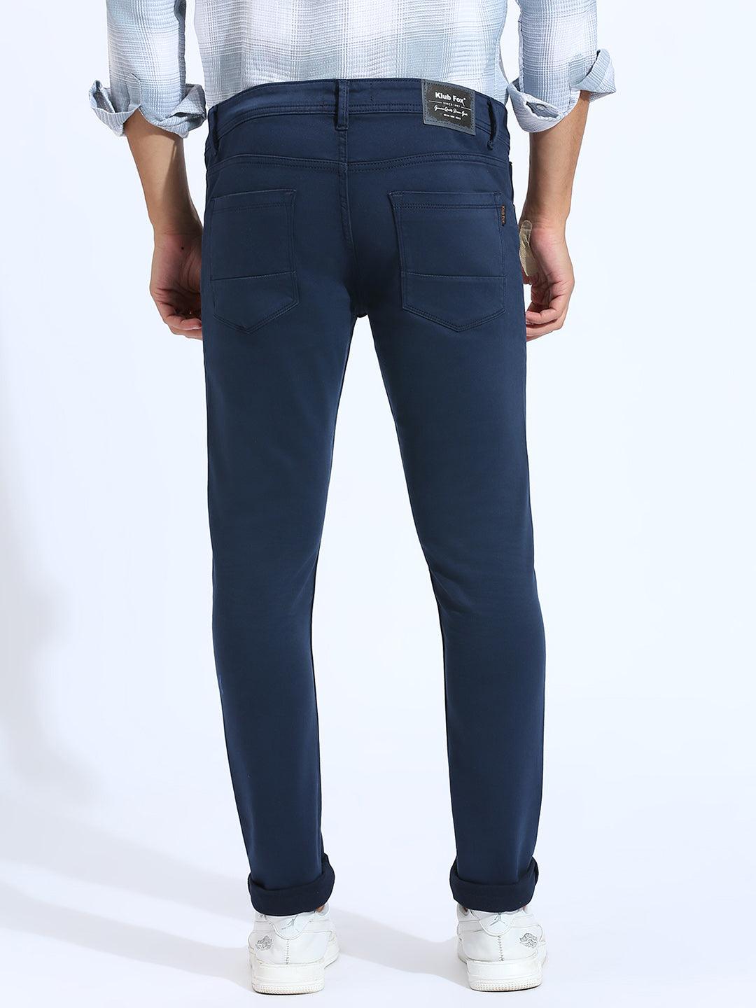Minimal X Navy Skinny Fit Jeans