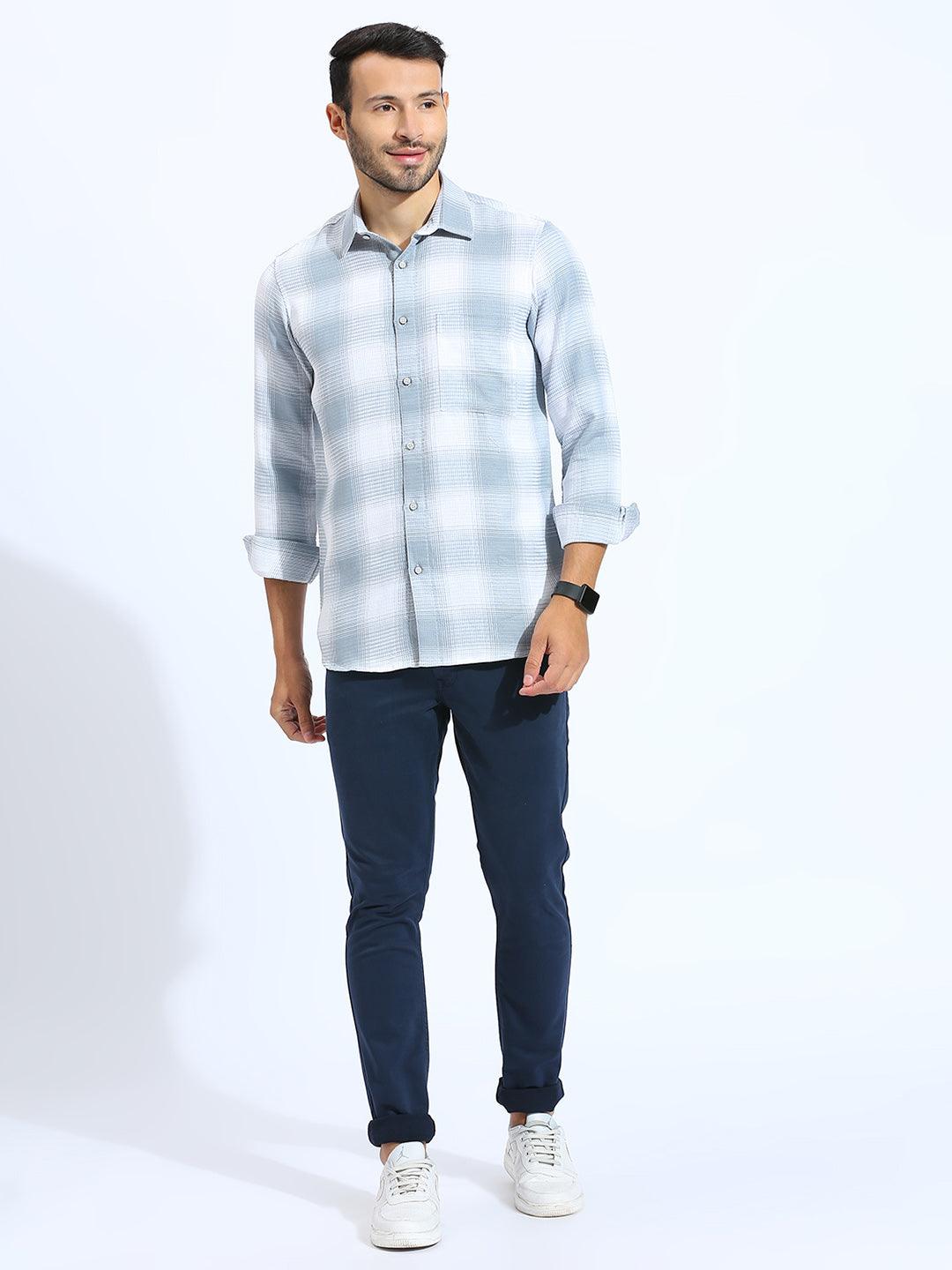 Minimal X Navy Skinny Fit Jeans