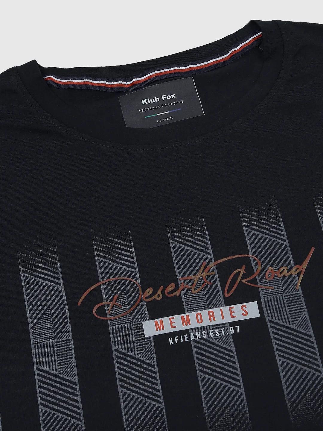 Desert Road Black Crew T-SHIRT