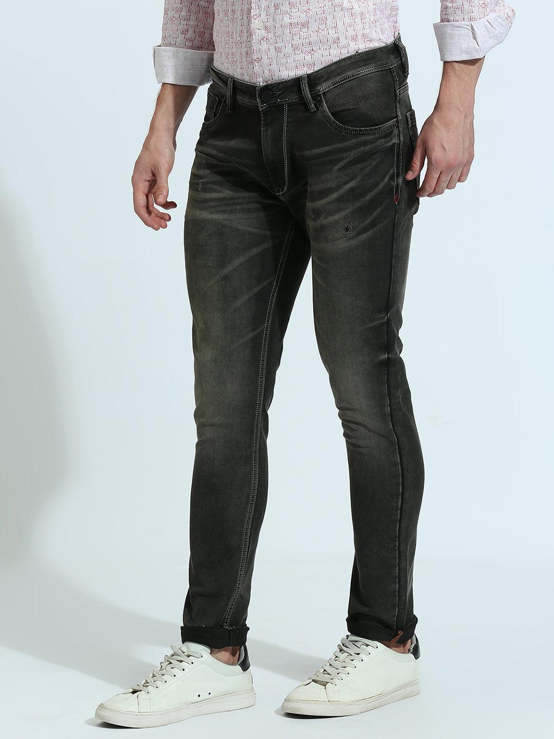 Stealth Black Skinny Fit Jeans