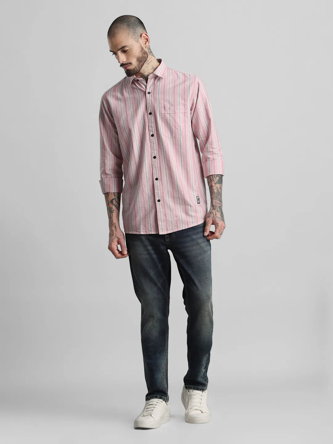 Pink Stripe Shirt