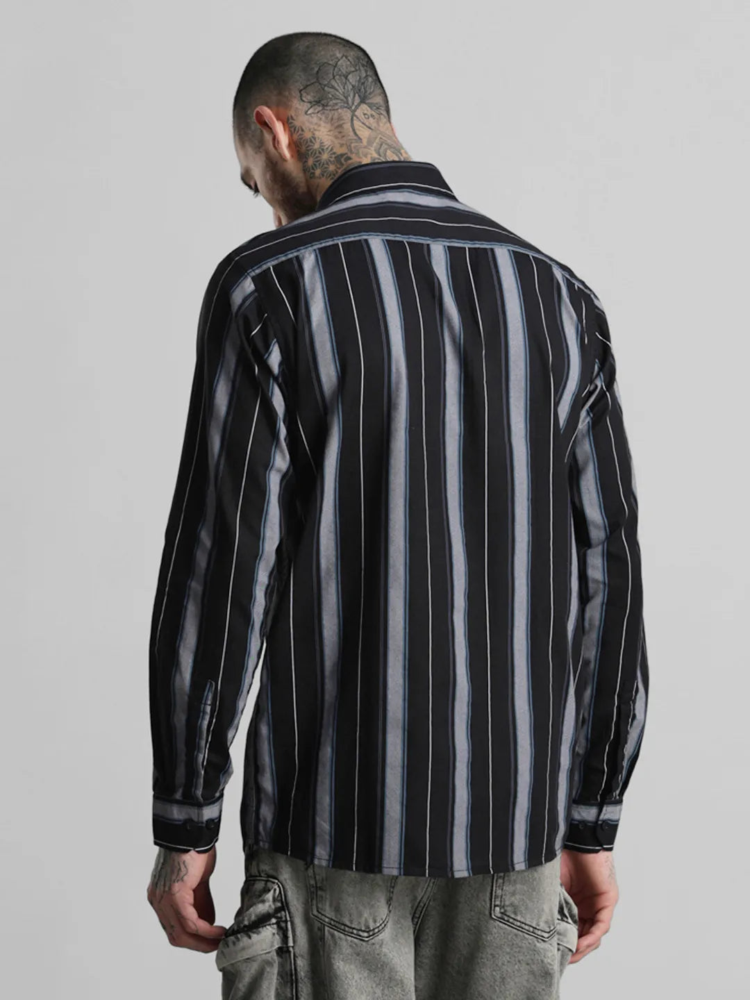 Black Printed Shirt