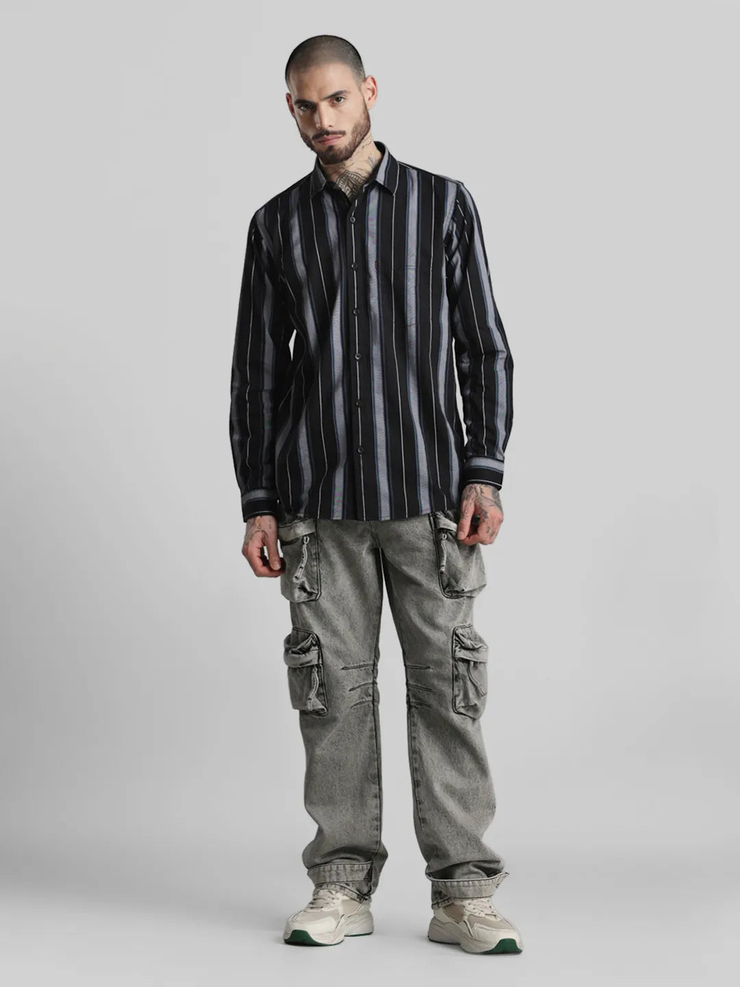 Black Printed Shirt