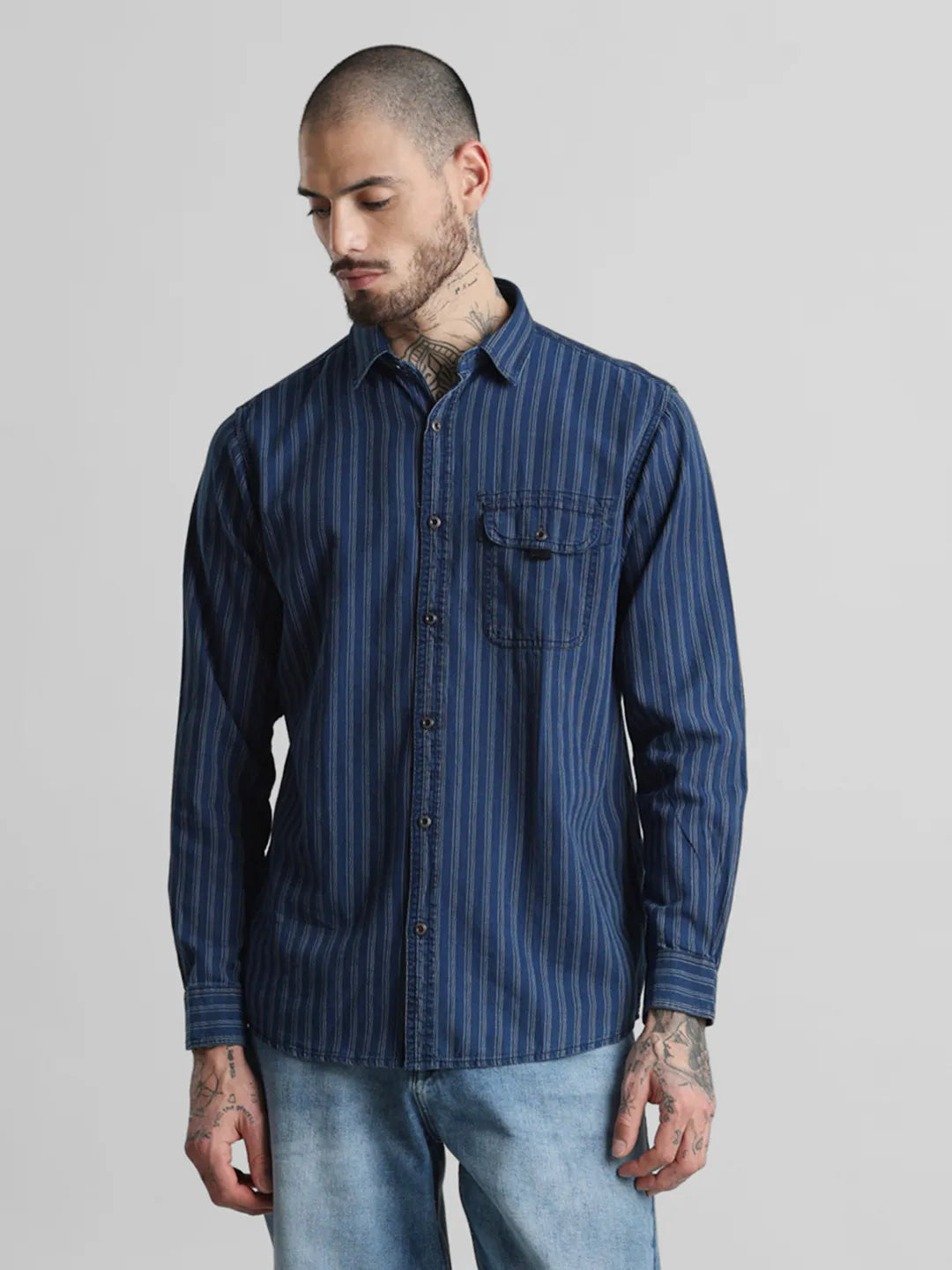Navy Indigo Shirt