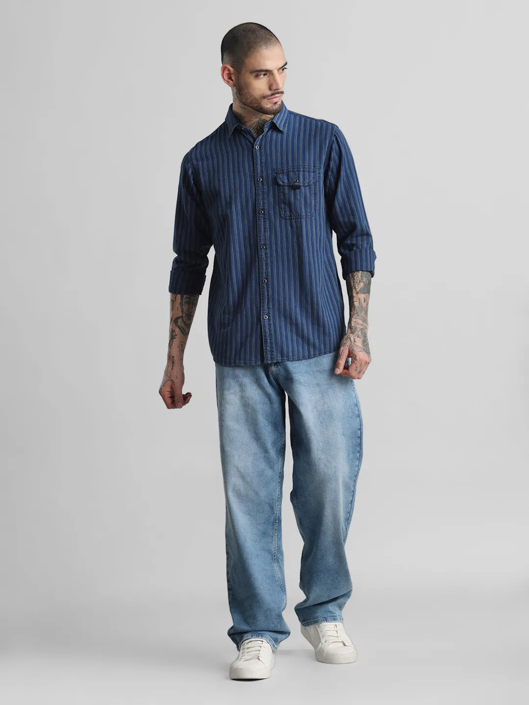 Navy Indigo Shirt