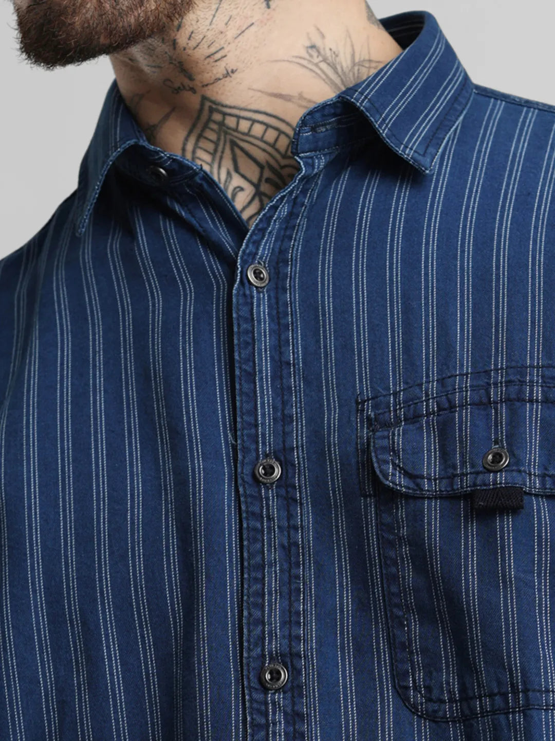 Navy Indigo Shirt