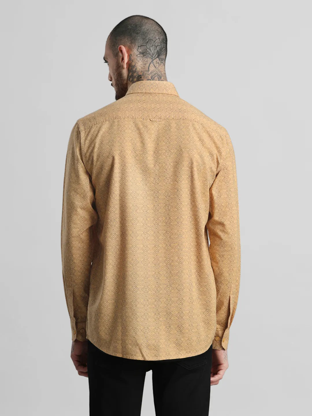 Mustard Printed Shirt