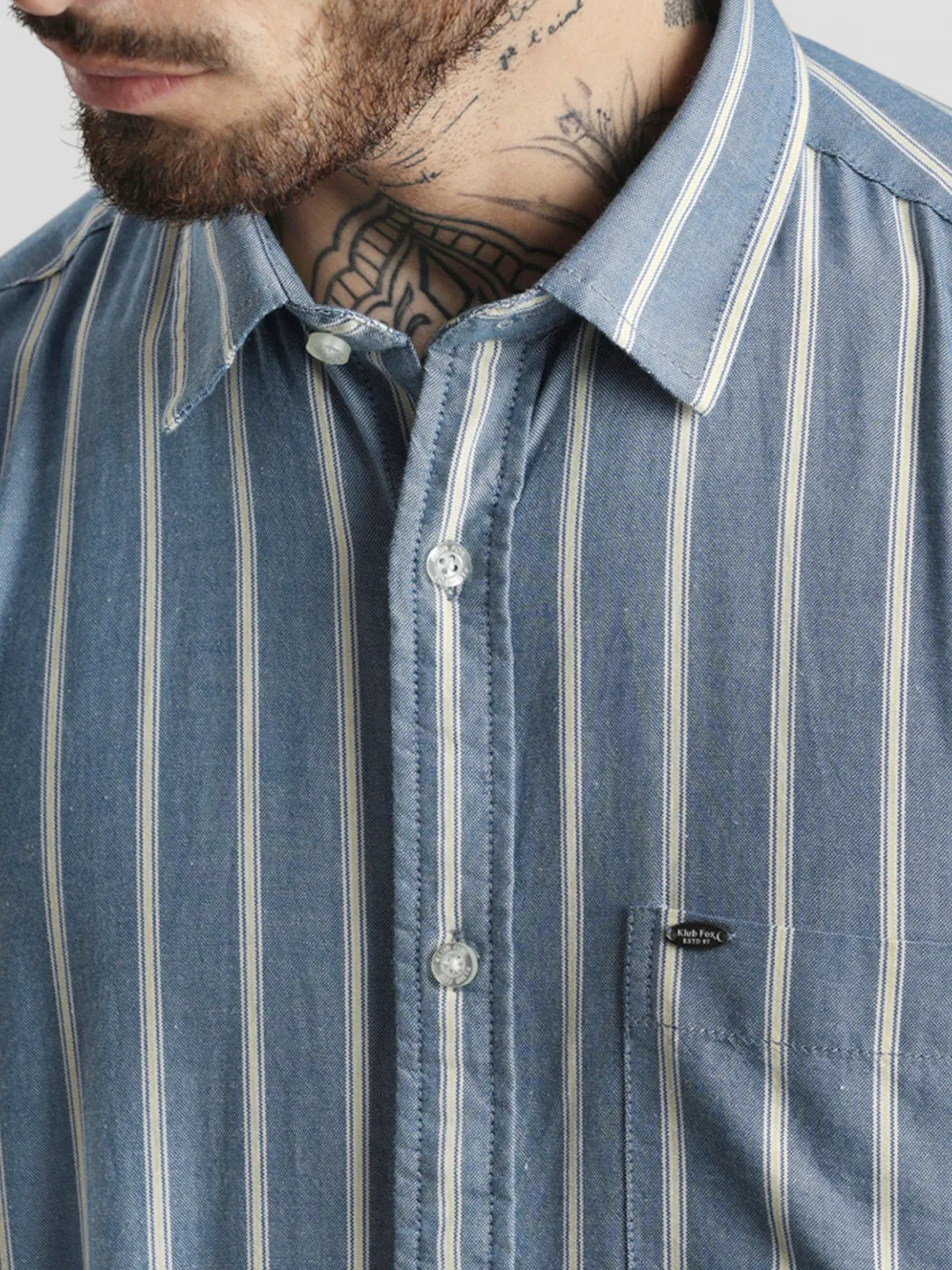 Blue Striped Shirt