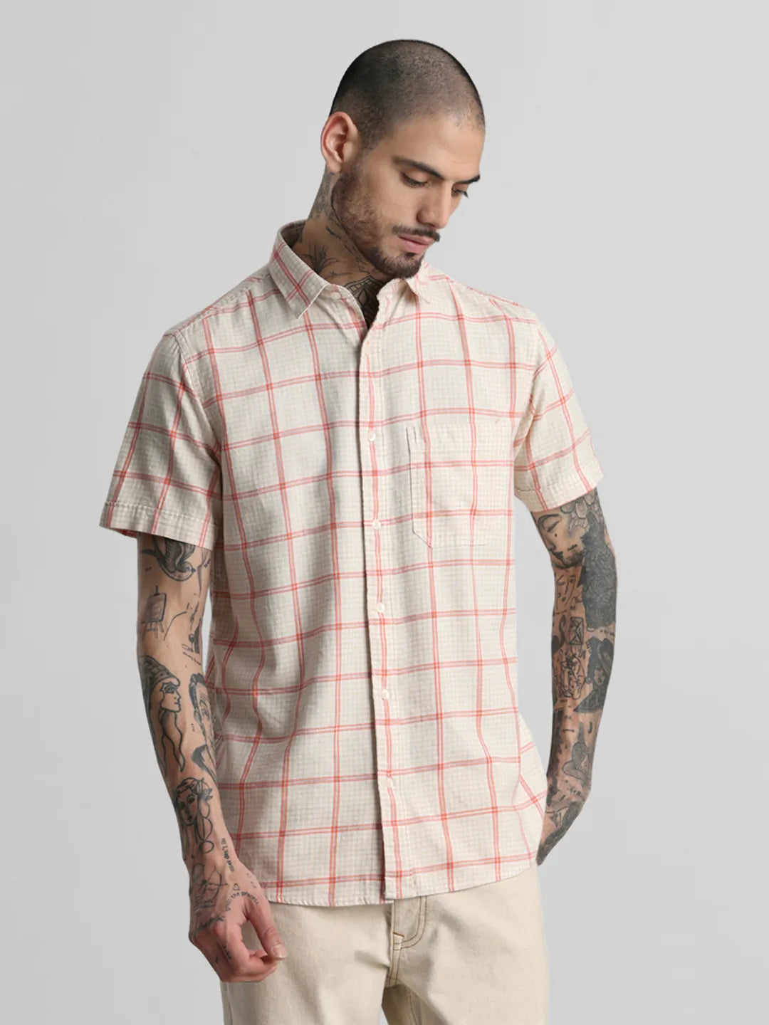 Red Checks Shirt