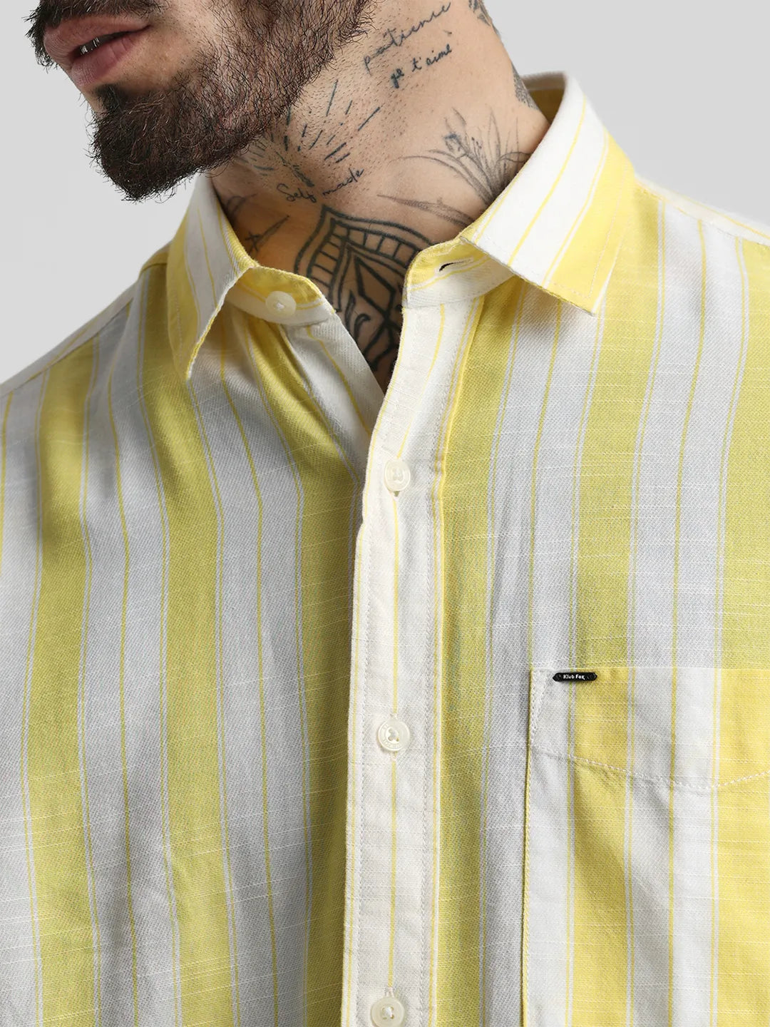 Yellow Striped Shirt