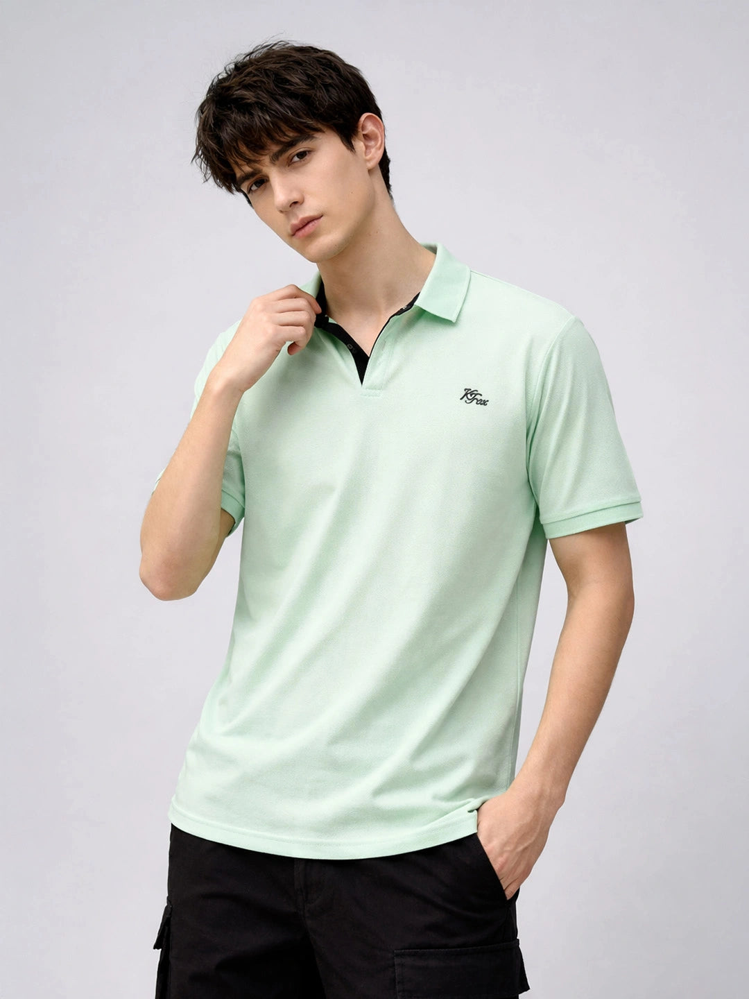 Aero Polo Ice Green T-Shirt