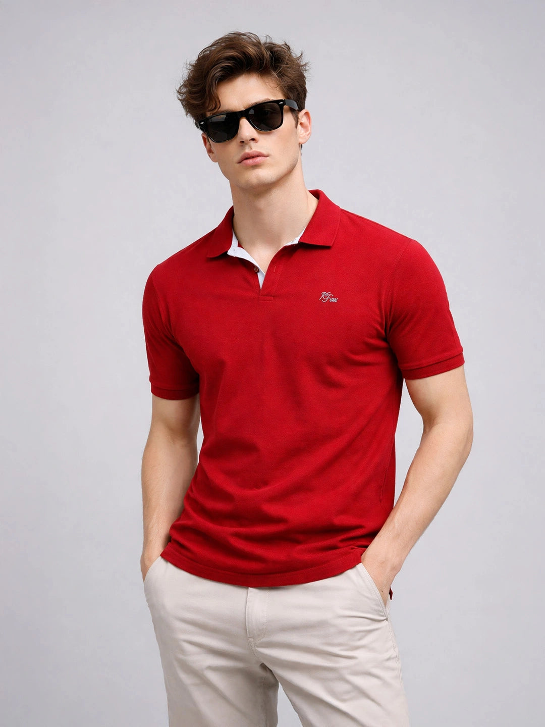Aero Polo Maroon T-Shirt
