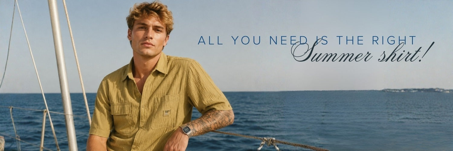 Checked, Striped or Printed?  Choosing the Right Summer Shirt for Every Occasion