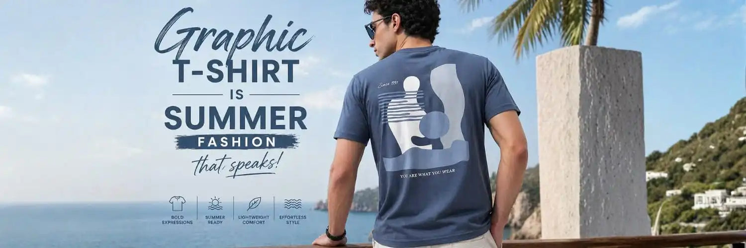 Graphic T-Shirts for Men: Summer Style That Speaks Without Trying Too Hard