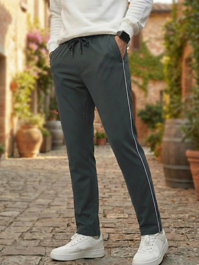 Olive Solid Travel Joggers