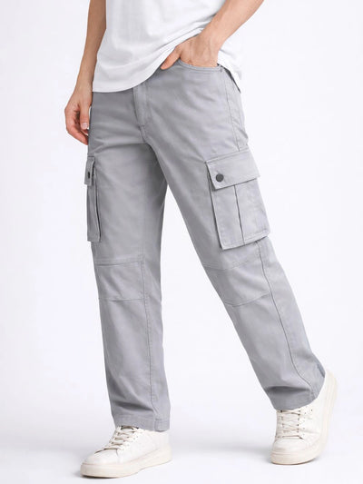 6 Pocket Dark Grey Cargo Pant