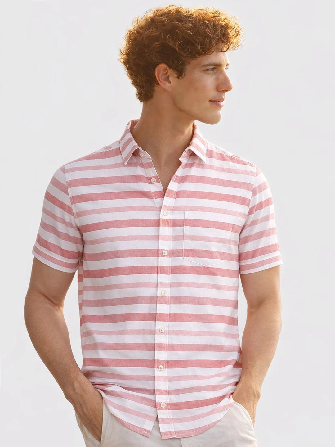 Red Striped Shirt