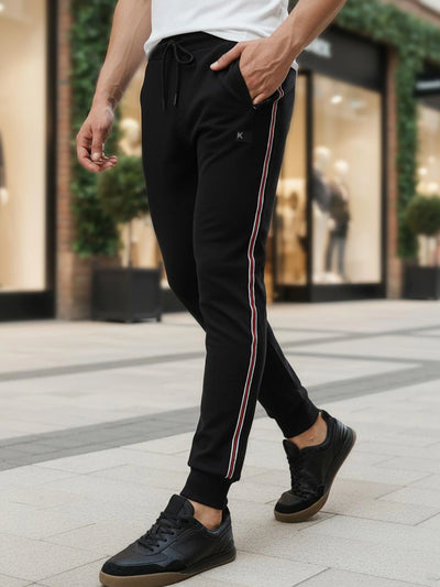 Black Outdoor Joggers