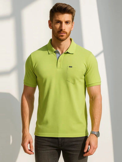 505 Cult Lime Green Polo T-Shirt