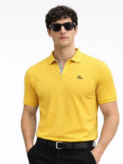 Aero Polo Mustard T-Shirt
