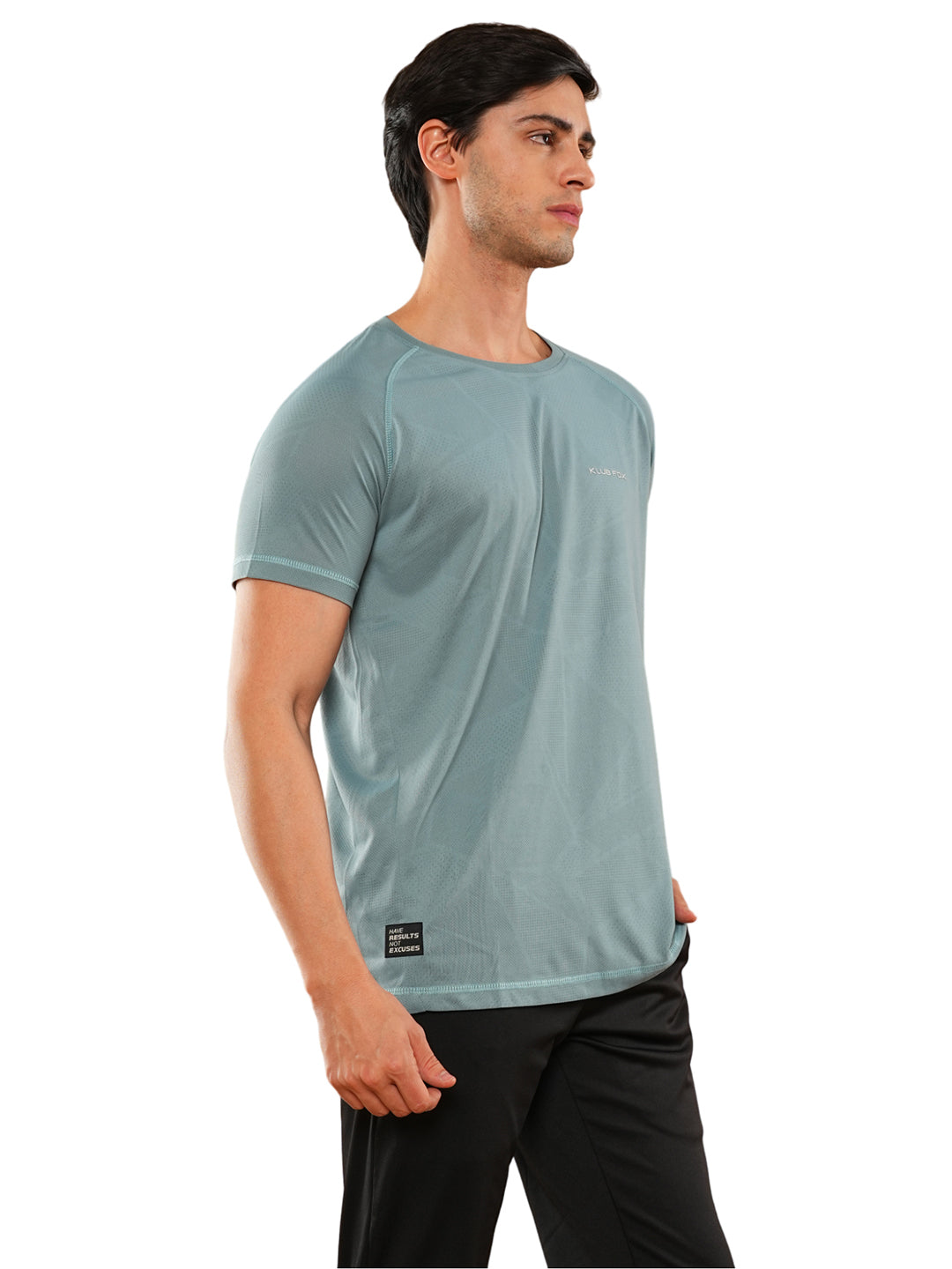 Airforce Solid Round Regular H/S T-Shirt