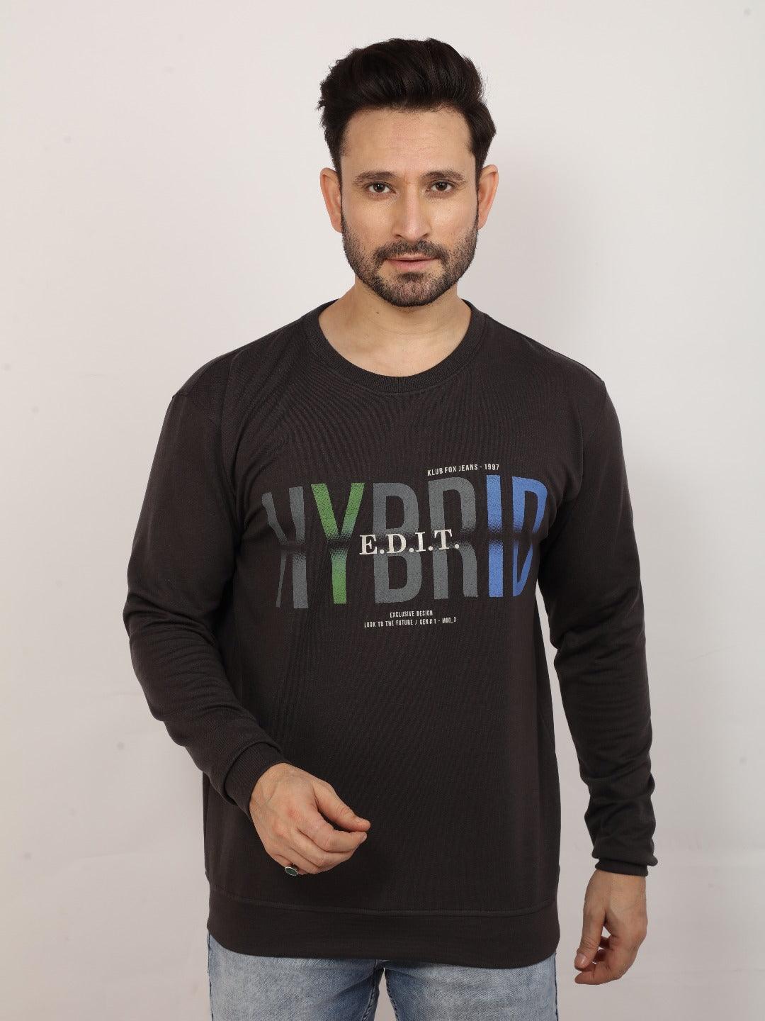 Graffiti Drop Dark Grey Sweatshirt