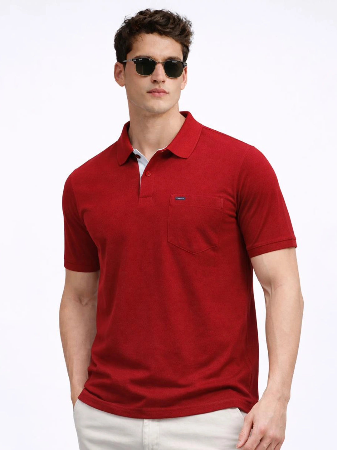 505 Cult Maroon Polo T-Shirt