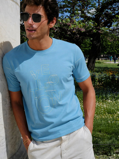 Blue Revolution Crew T-Shirt