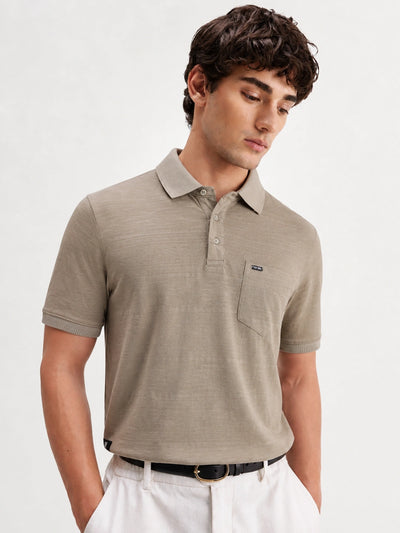 Pista Textured Polo T-Shirt