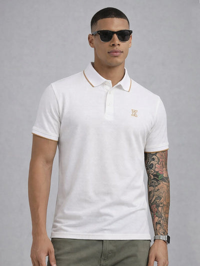 Off White Polo T-Shirt