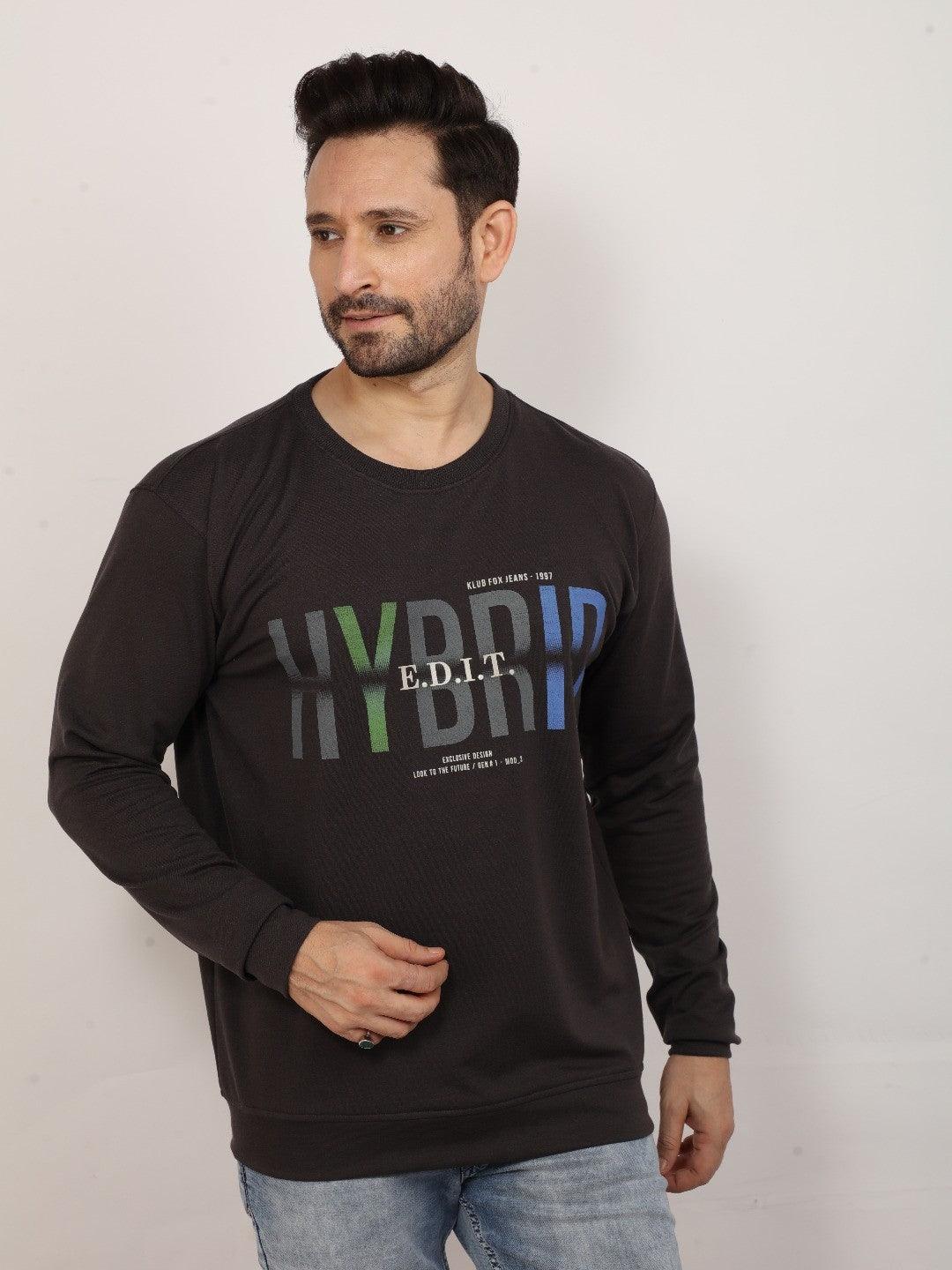 Graffiti Drop Dark Grey Sweatshirt