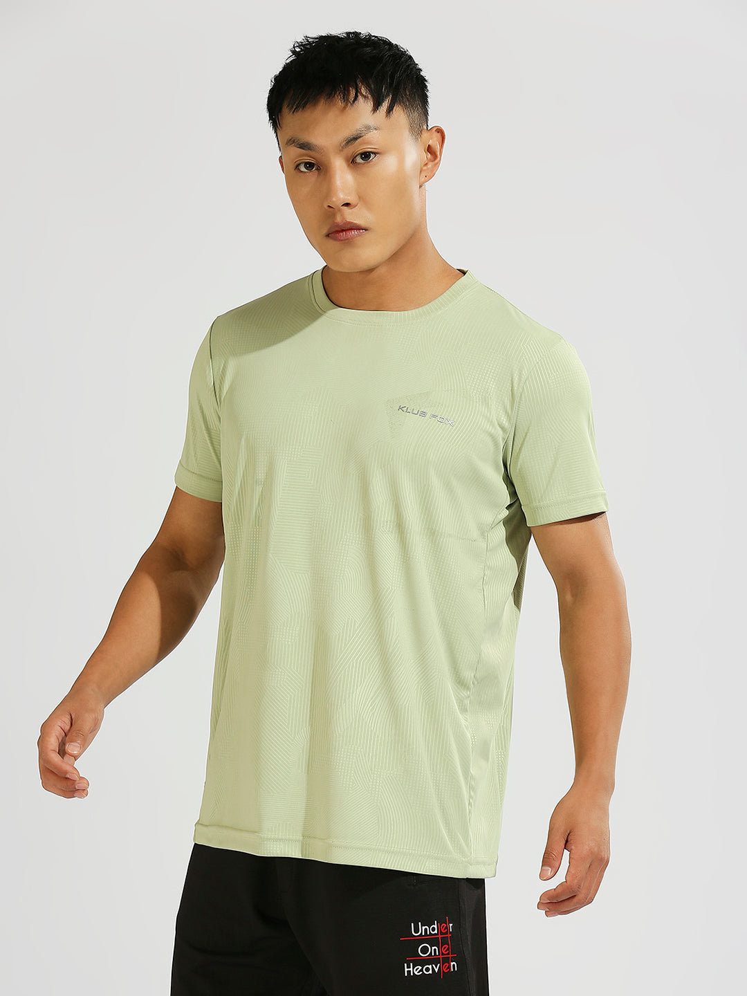 Pista Solid Regular Fit Half Sleeve T-Shirt