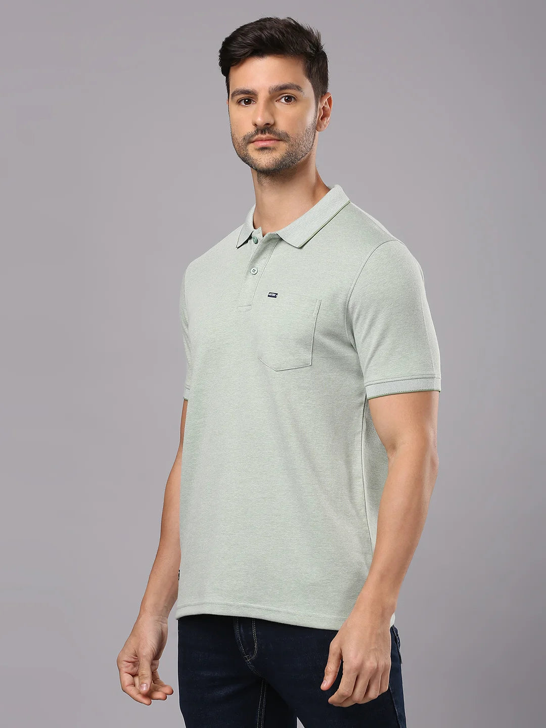 Pista Solid Polo Regular H/S T-Shirt