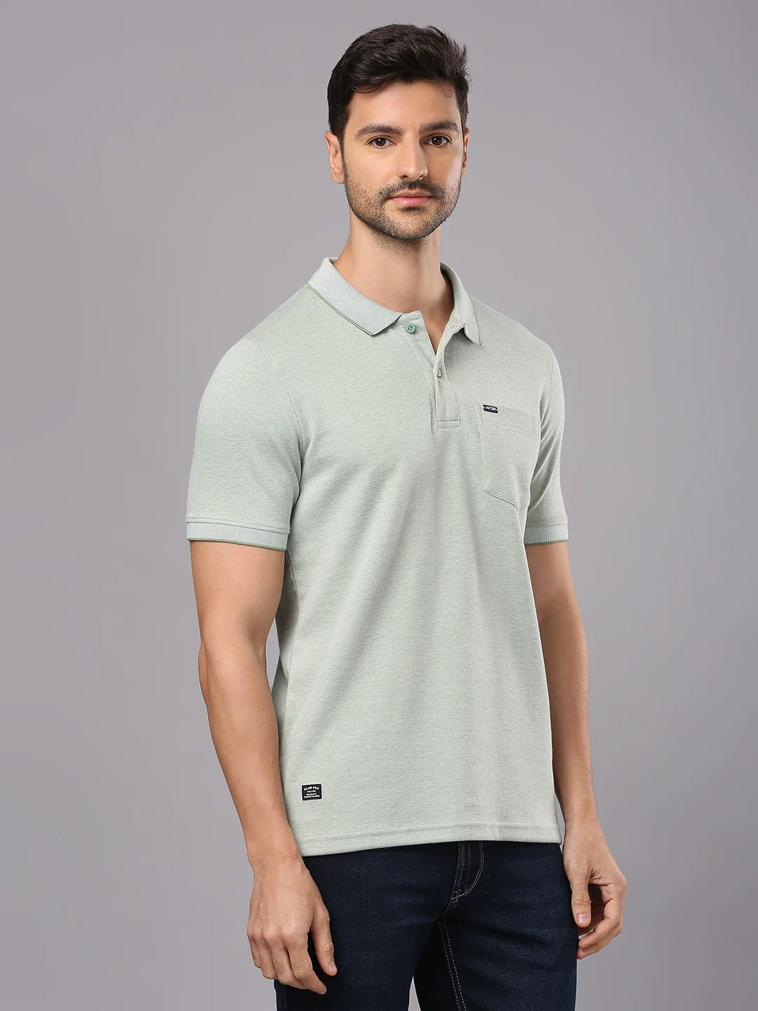 Pista Solid Polo Regular H/S T-Shirt