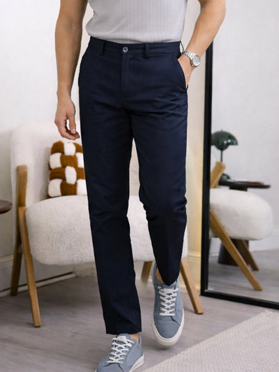 Dark Navy Chino Pants