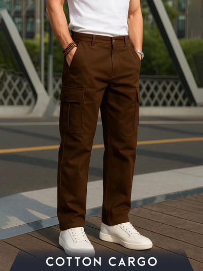 6 Pocket Coffee Cargo Pant