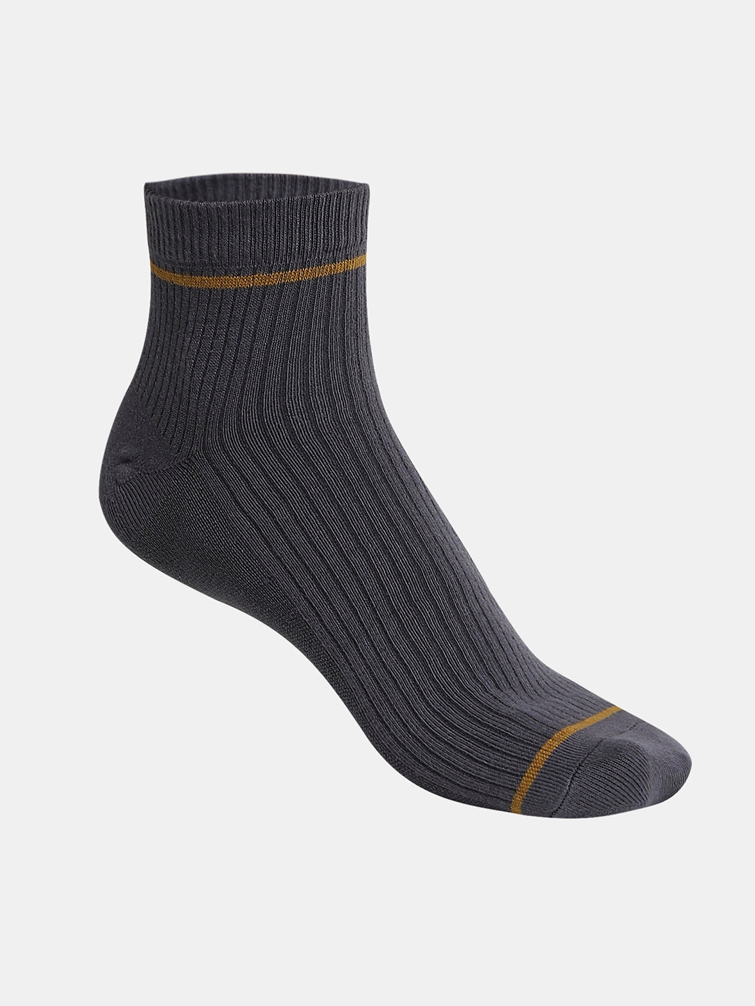Dark Grey Ankle Length Socks 1 Pair