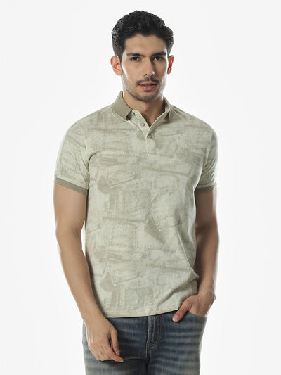 Pista Printed Polo T-Shirt