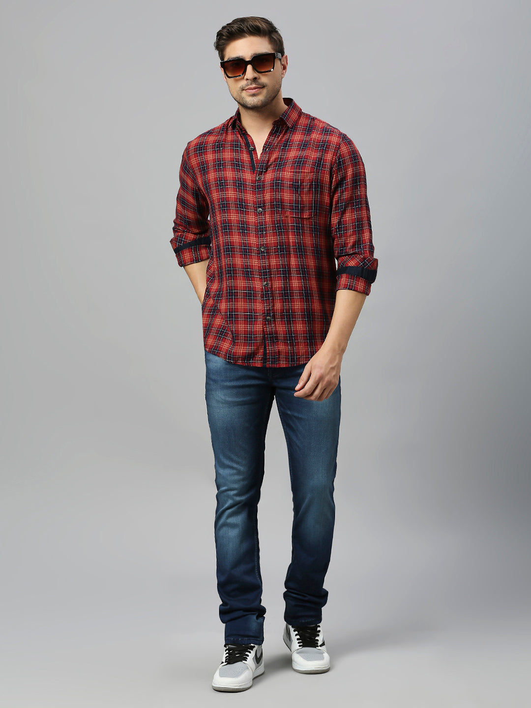 Red Checkered Shirt