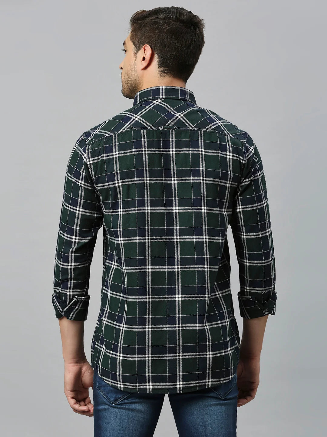 Green Checkered Shirt