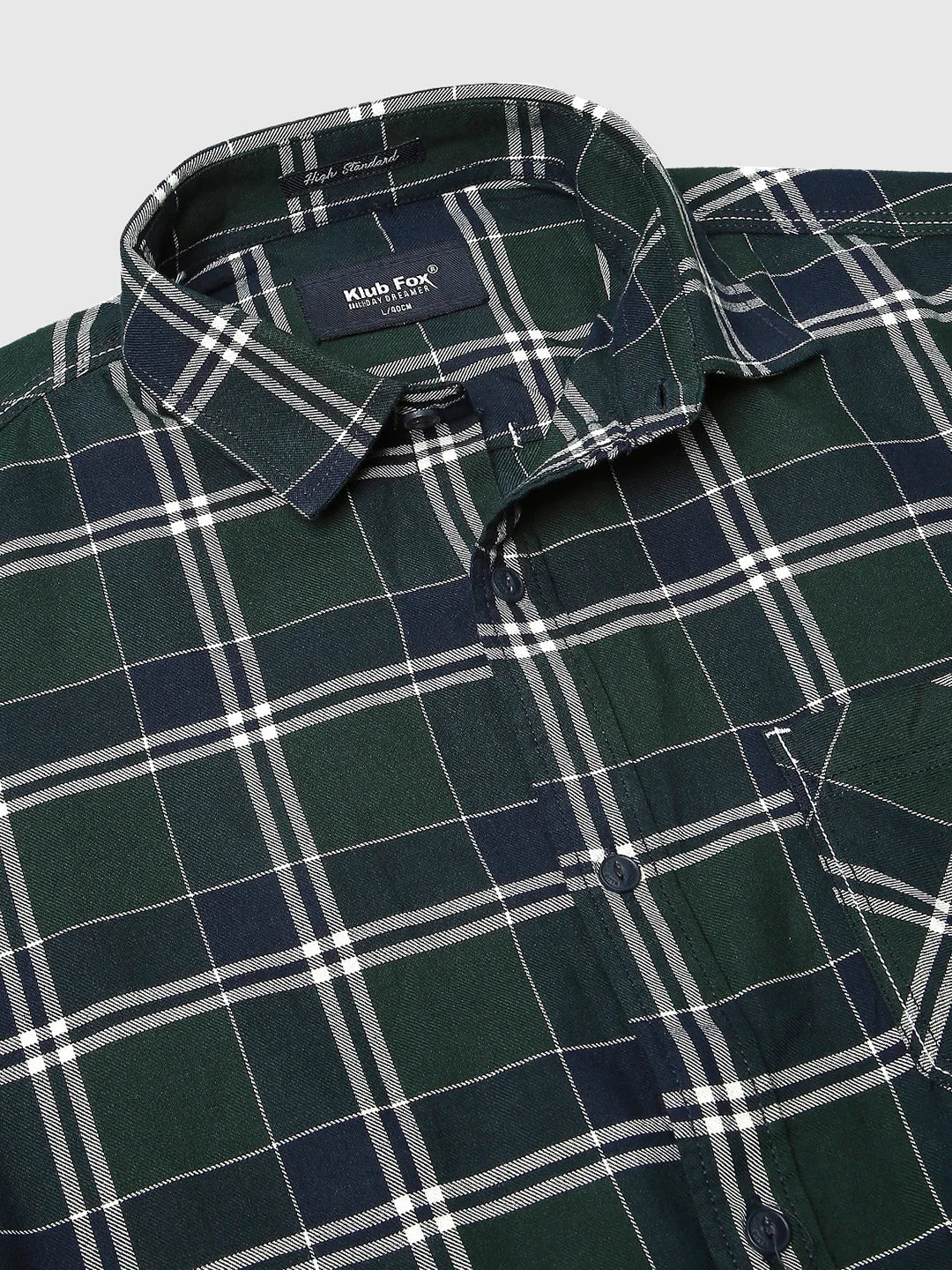 Green Checkered Shirt