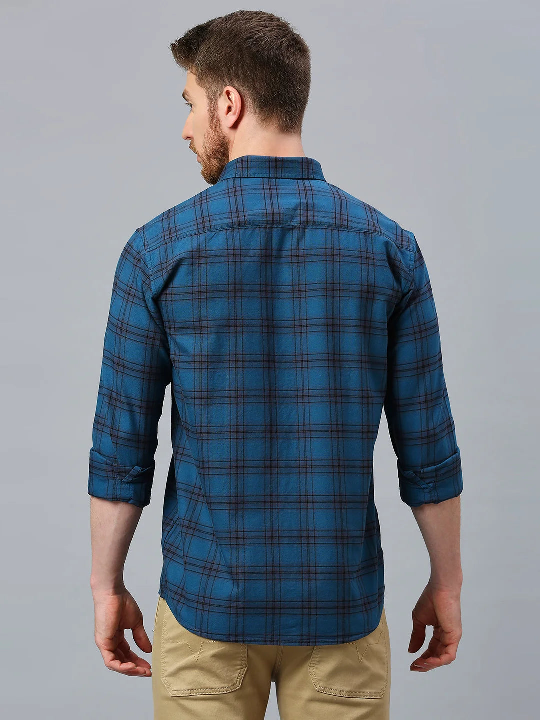 Blue Checkered Shirt