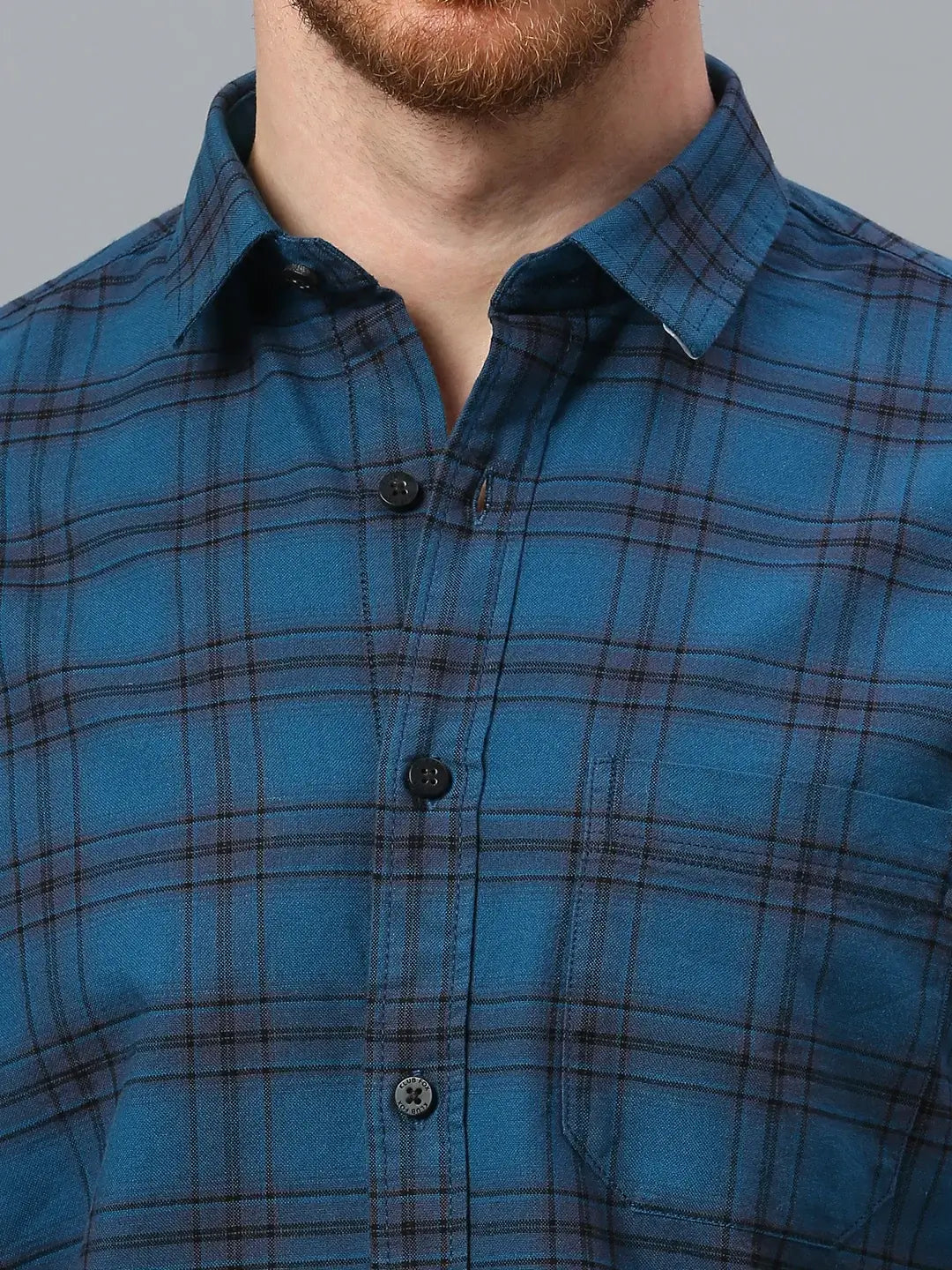 Blue Checkered Shirt