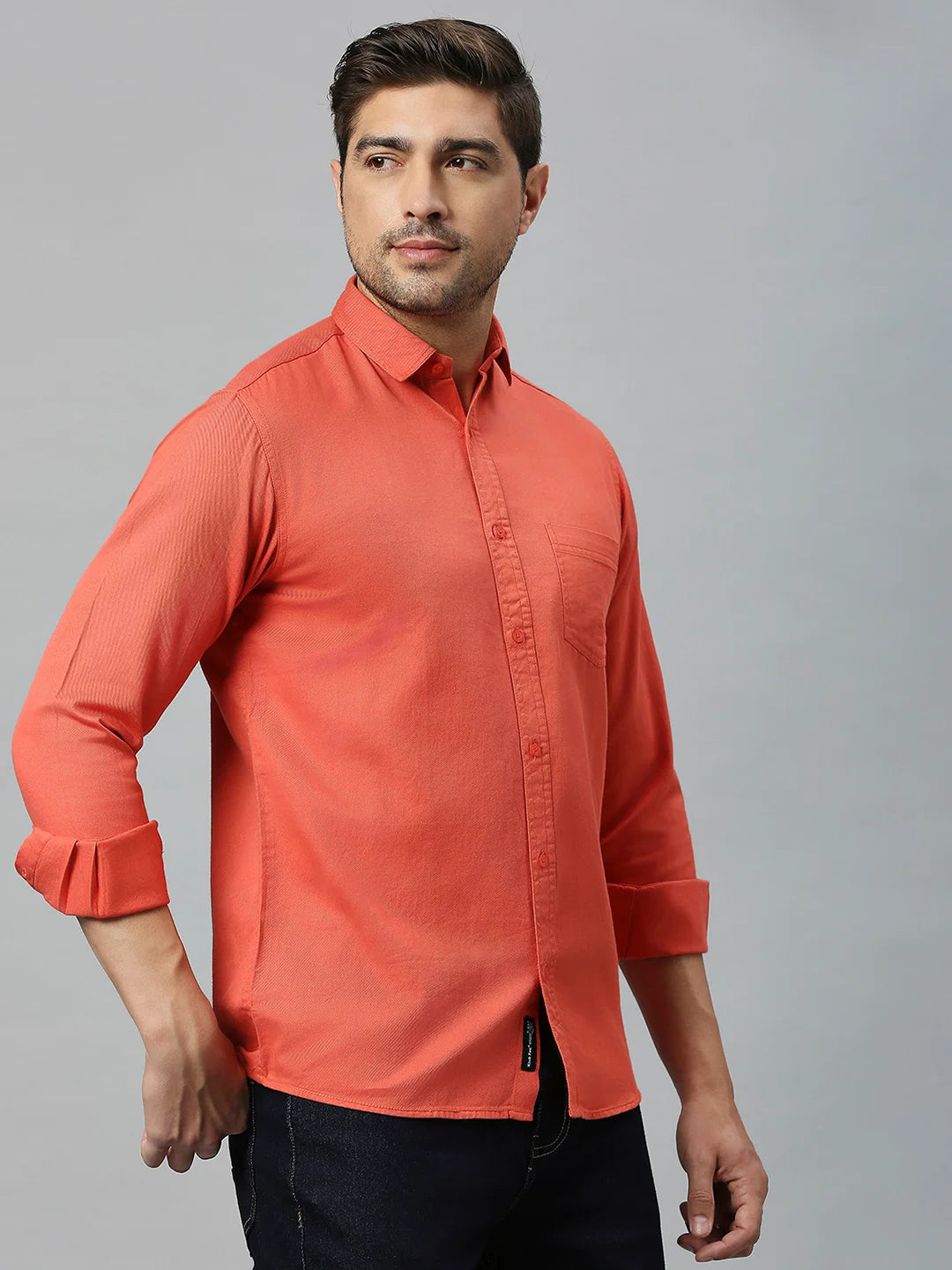 Carrot  Plain Shirt