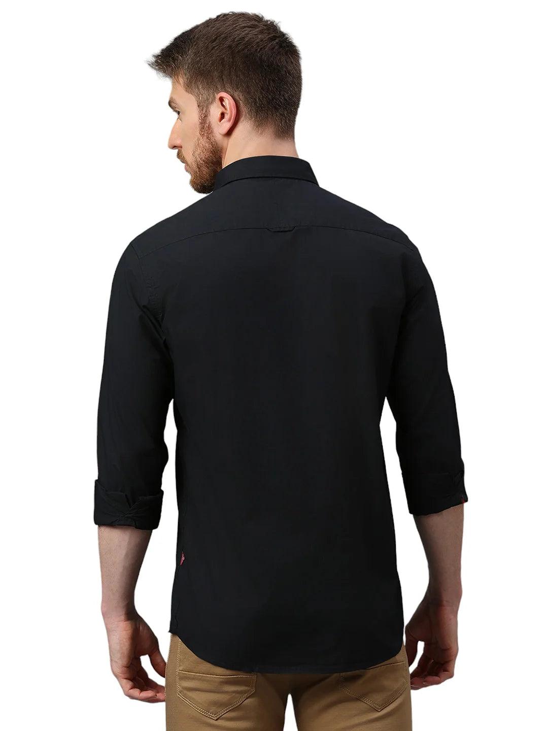 Black Plain Shirt