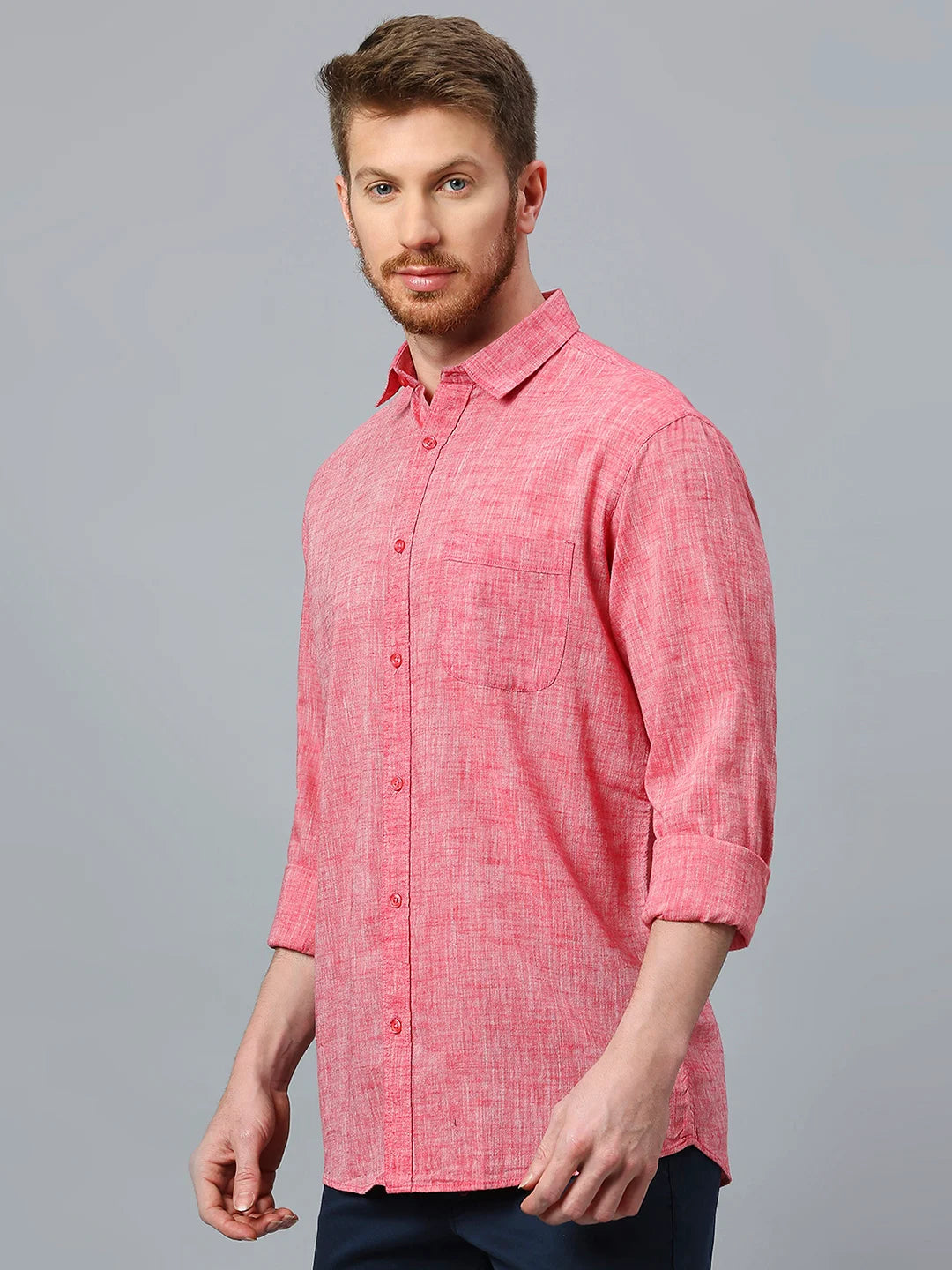 Red Plain Shirt