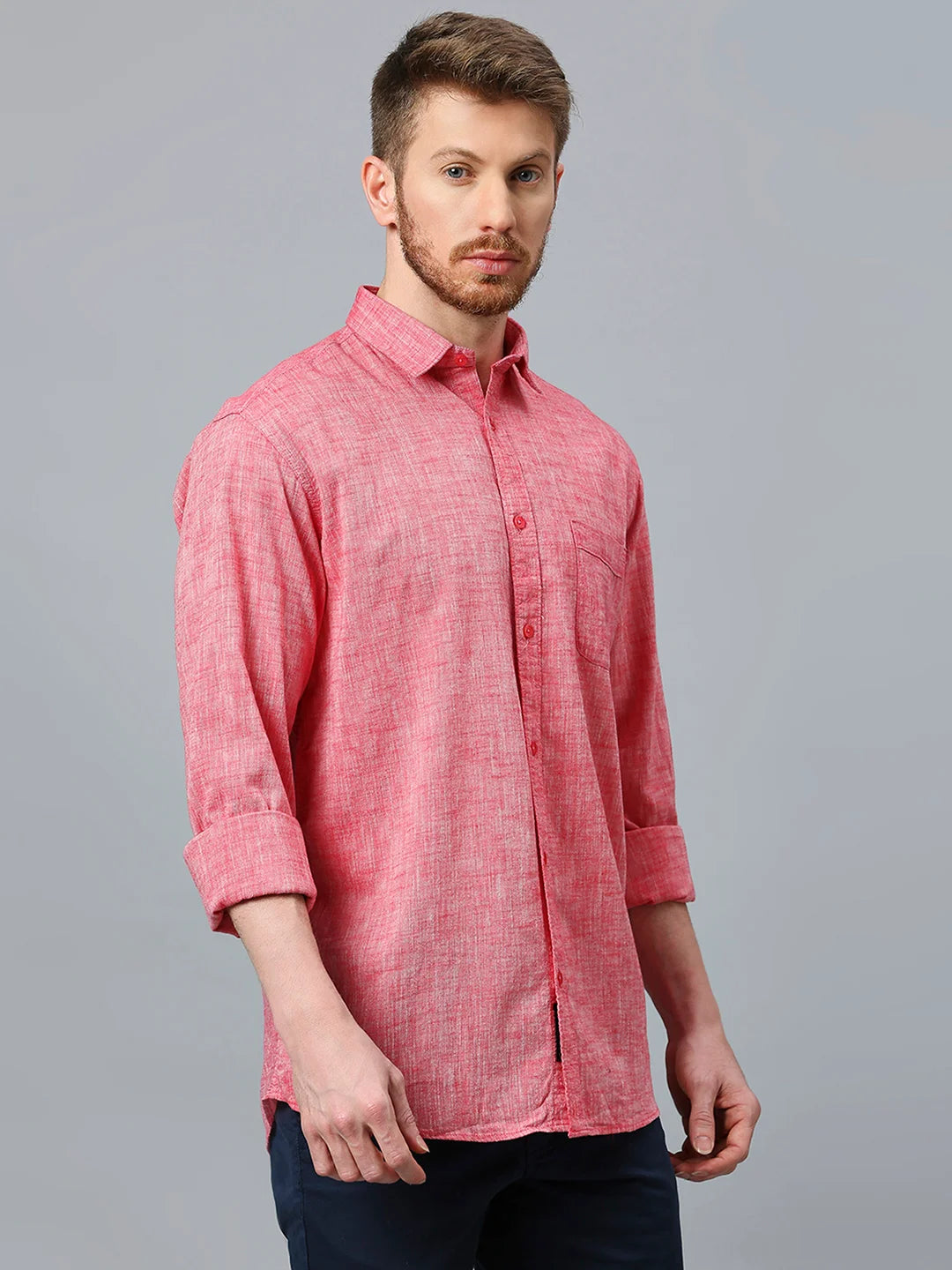 Red Plain Shirt