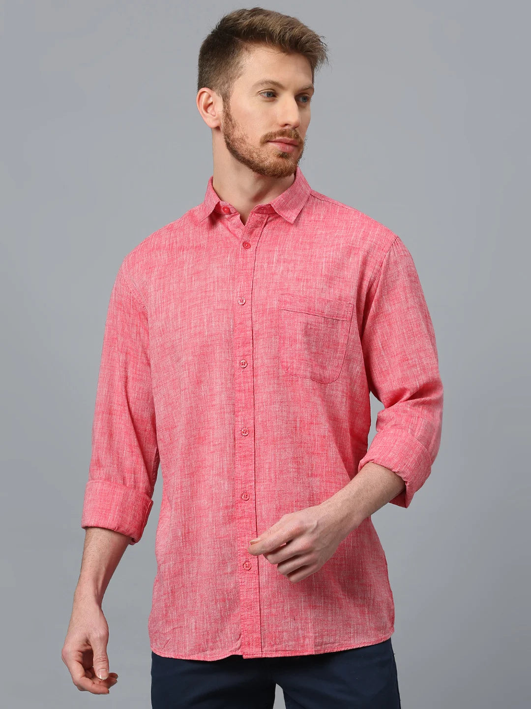 Red Plain Shirt