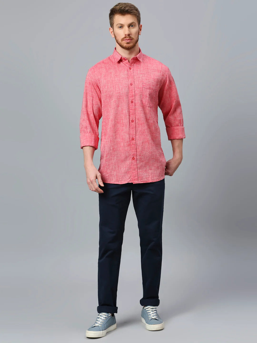 Red Plain Shirt