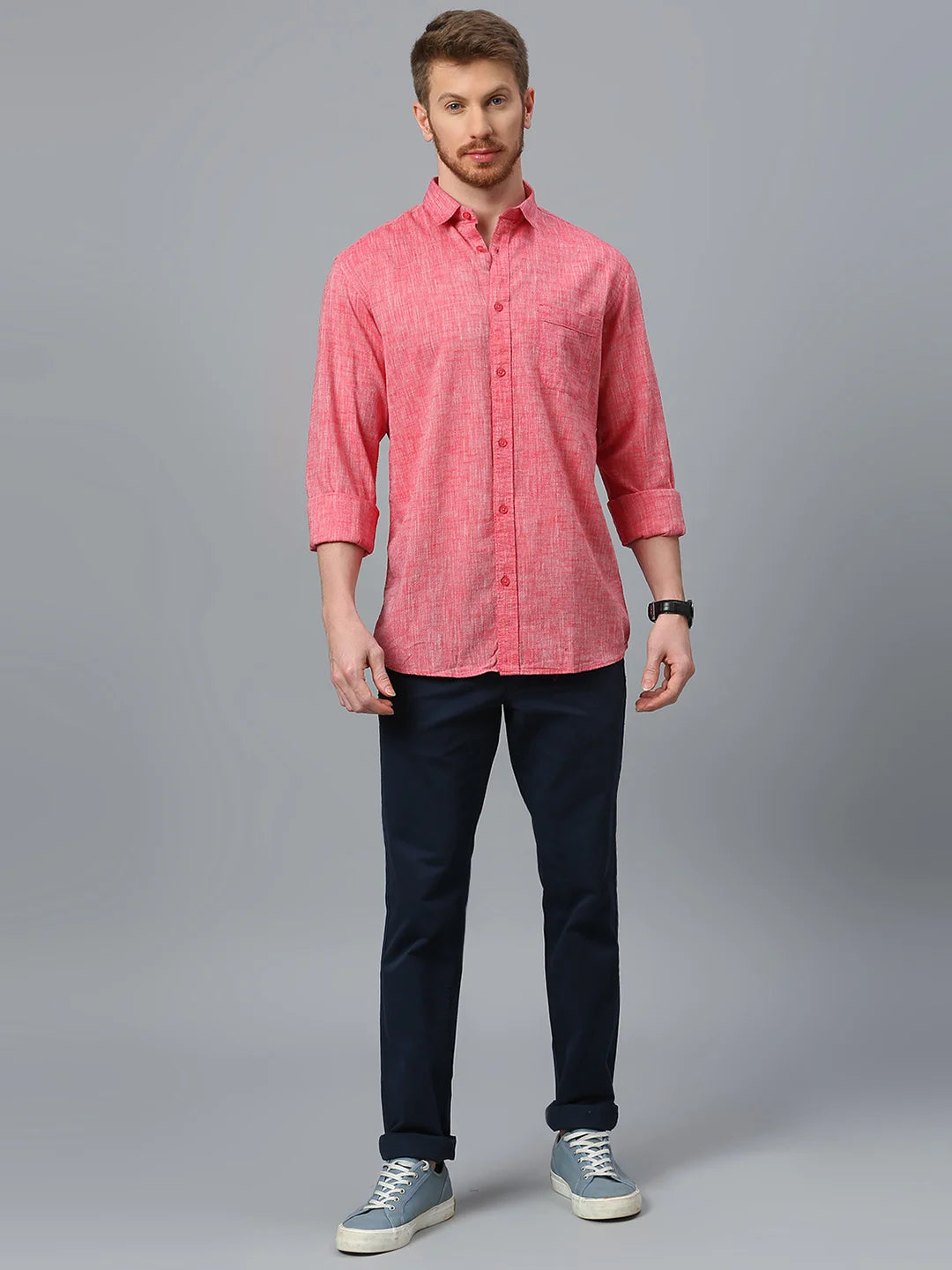 Red Plain Shirt